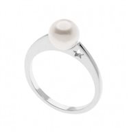 Anello Comete Donna Perle d'amore in Oro bianco Perla ANP406 - ANP406